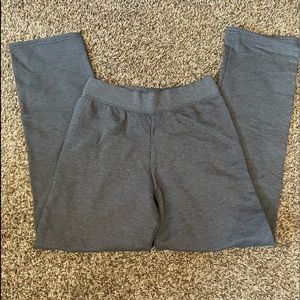 wide leg sweat pants